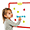 Colourful Magnets for whiteboard